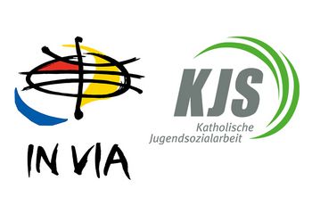 Logo von IN VIA und BAG KJS